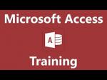 MICROSOFT ACCESS TRAINING