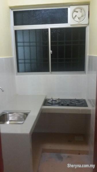 Kitchen Cabinet With Concrete Table Top Semenyih Selangor